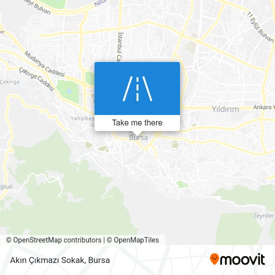 Akın Çıkmazı Sokak map