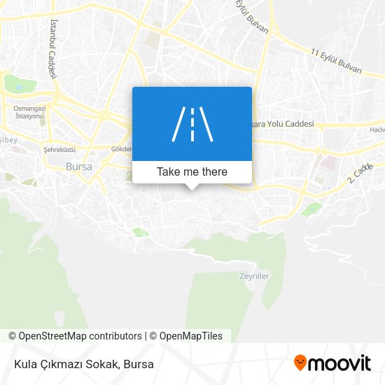Kula Çıkmazı Sokak map