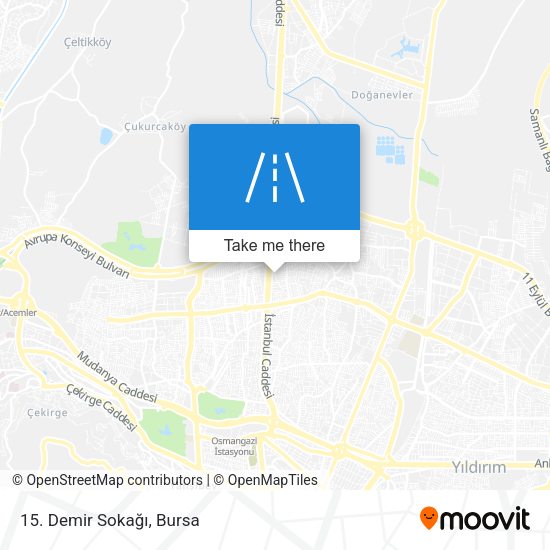 15. Demir Sokağı map