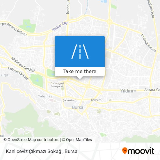 Kanlıceviz Çıkmazı Sokağı map