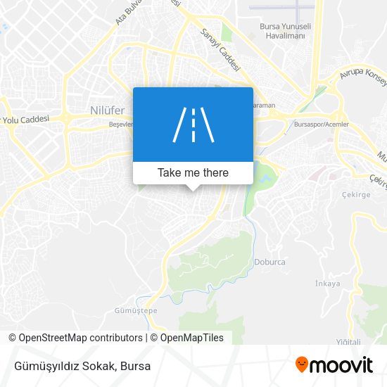 Gümüşyıldız Sokak map