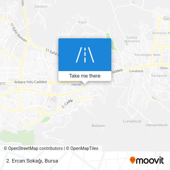 2. Ercan Sokağı map