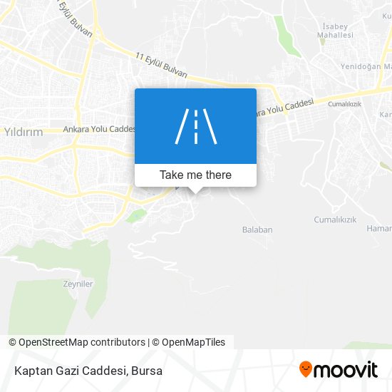 Kaptan Gazi Caddesi map