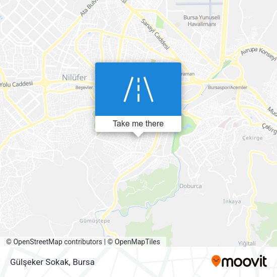 Gülşeker Sokak map
