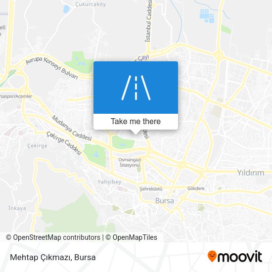 Mehtap Çıkmazı map