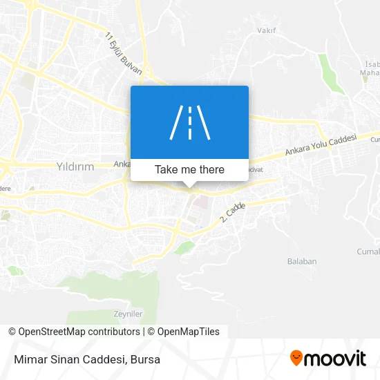 Mimar Sinan Caddesi map