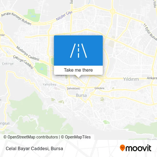 Celal Bayar Caddesi map