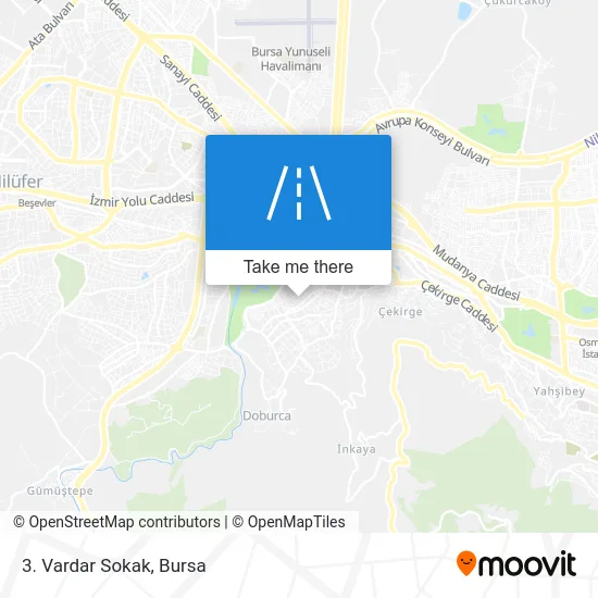 3. Vardar Sokak map