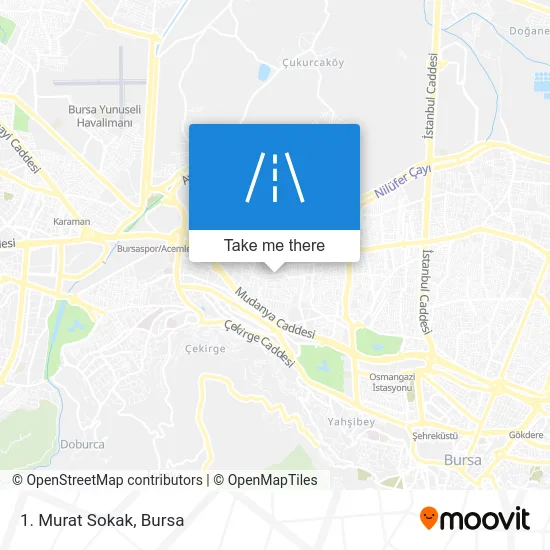 1. Murat Sokak map
