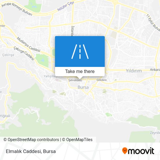 Elmalık Caddesi map