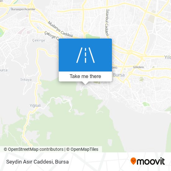 Seydin Asır Caddesi map