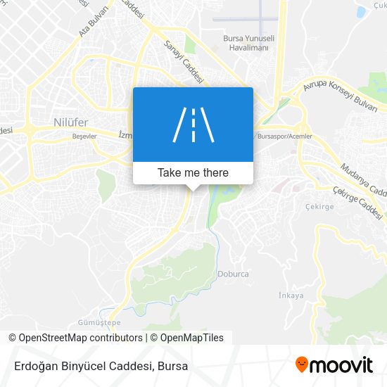 Erdoğan Binyücel Caddesi map