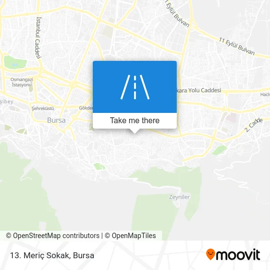 13. Meriç Sokak map