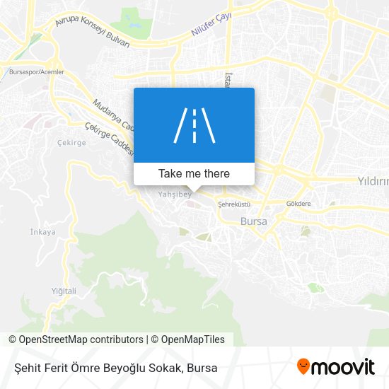 Şehit Ferit Ömre Beyoğlu Sokak map
