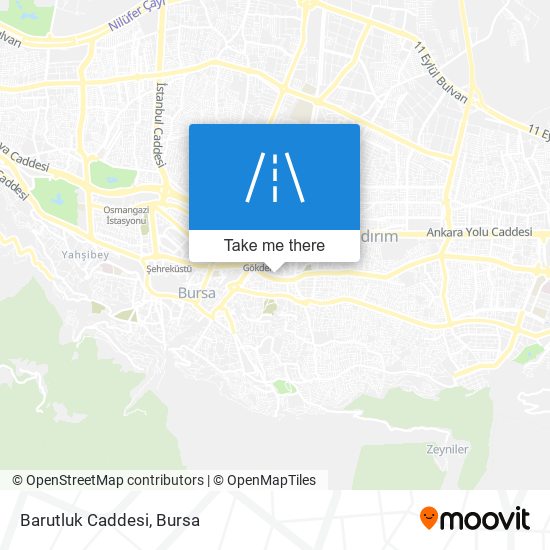 Barutluk Caddesi map