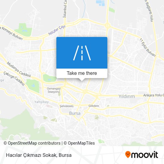 Hacılar Çıkmazı Sokak map