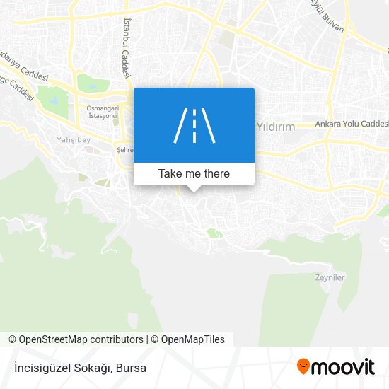 İncisigüzel Sokağı map