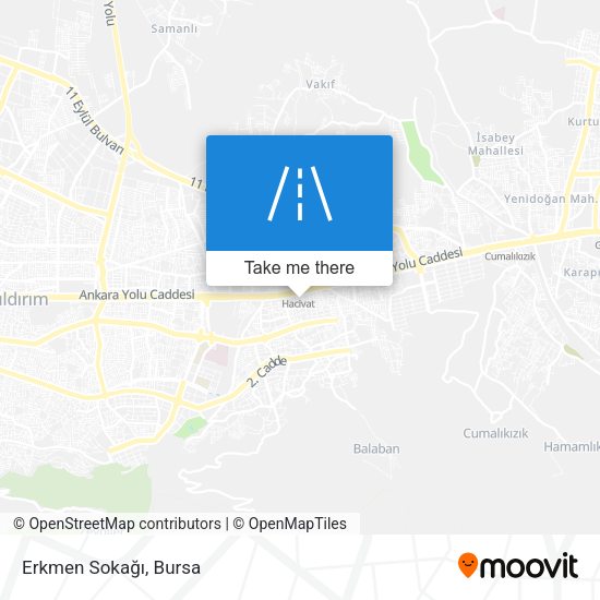 Erkmen Sokağı map