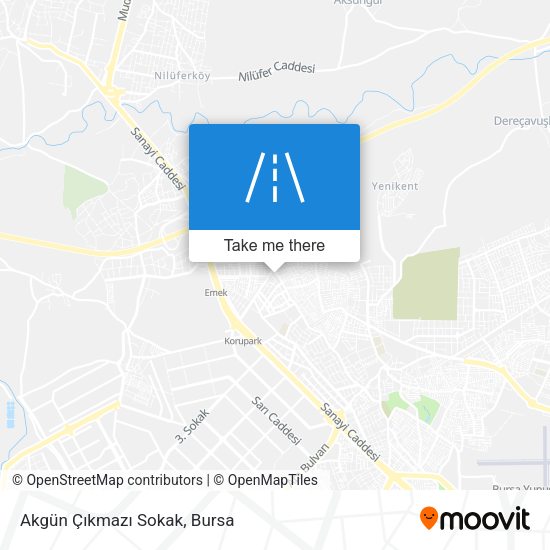 Akgün Çıkmazı Sokak map