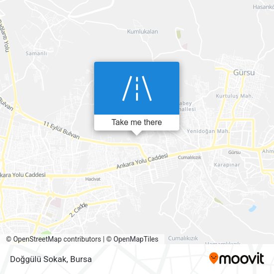Doğgülü Sokak map