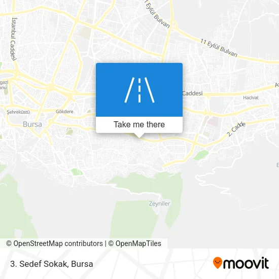 3. Sedef Sokak map