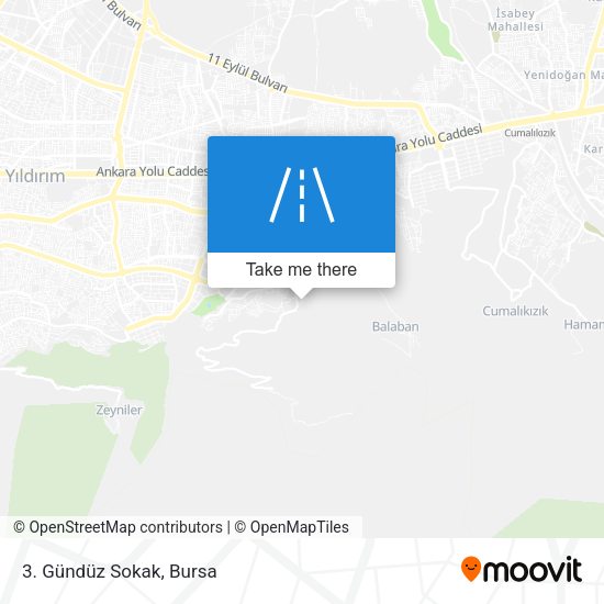 3. Gündüz Sokak map
