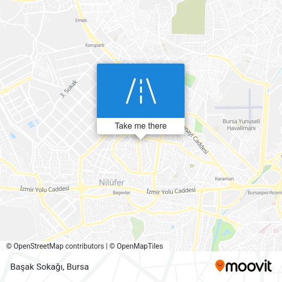 Başak Sokağı map