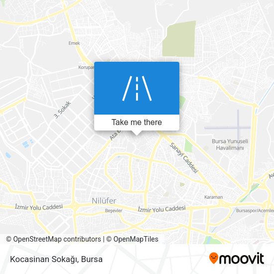 Kocasinan Sokağı map