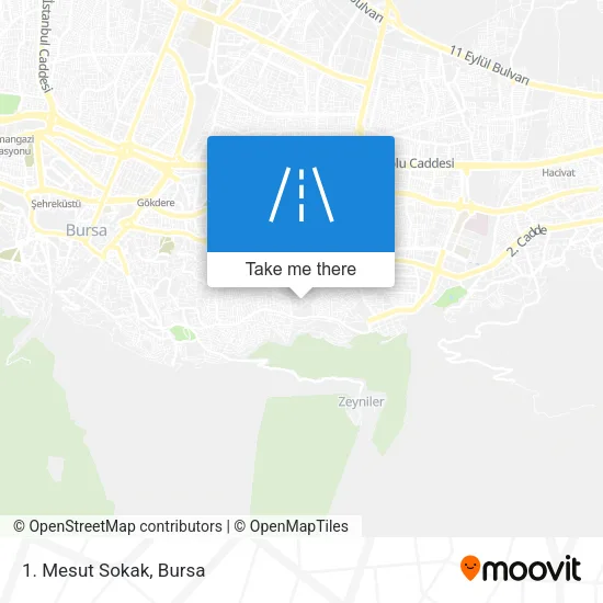 1. Mesut Sokak map