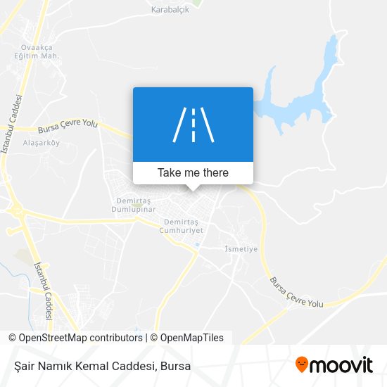 Şair Namık Kemal Caddesi map