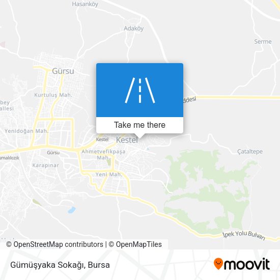 Gümüşyaka Sokağı map
