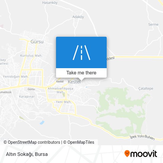 Altın Sokağı map
