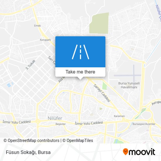 Füsun Sokağı map