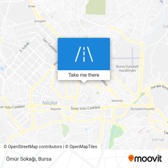 Ömür Sokağı map