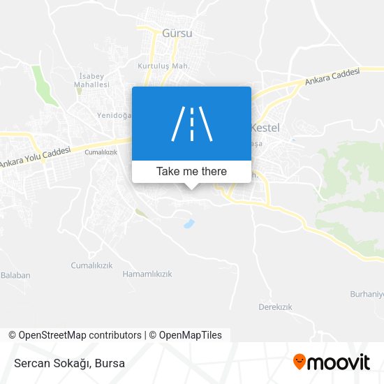 Sercan Sokağı map
