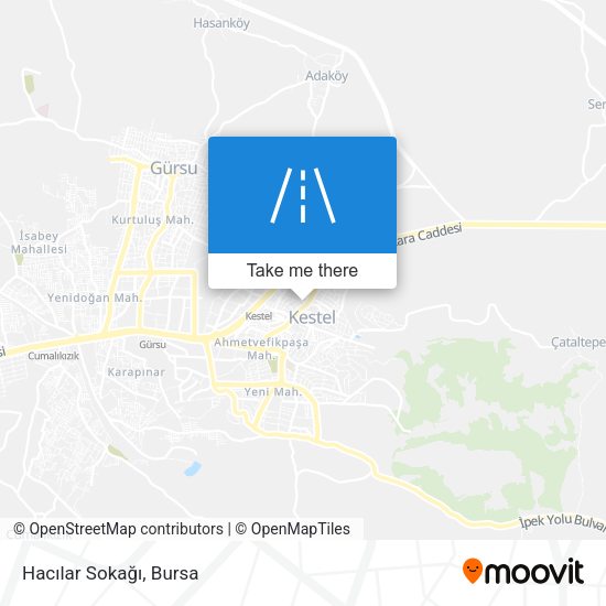 Hacılar Sokağı map