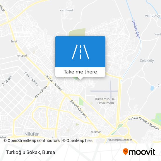 Turkoğlu Sokak map