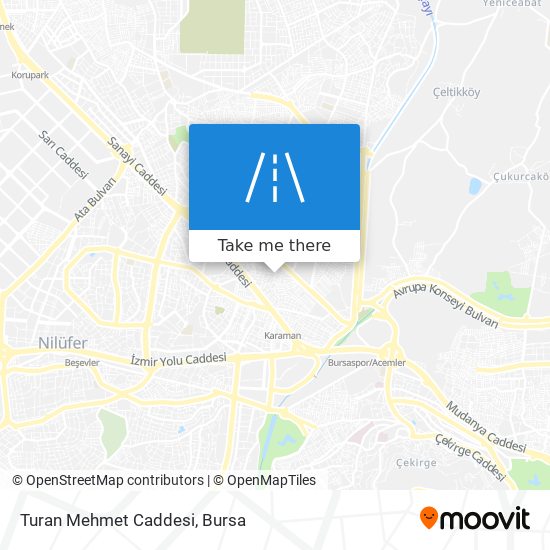 Turan Mehmet Caddesi map