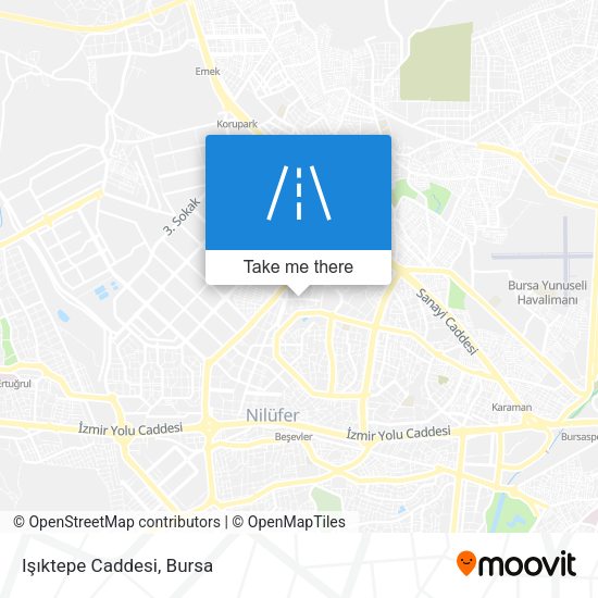 Işıktepe Caddesi map