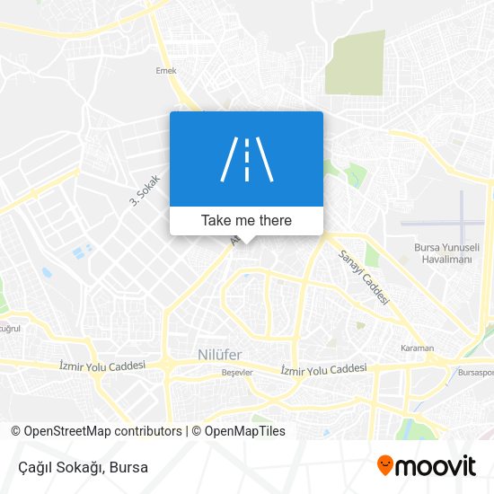 Çağıl Sokağı map