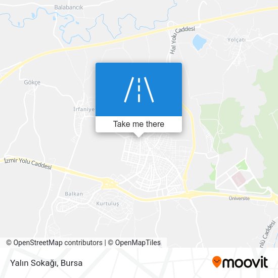 Yalın Sokağı map