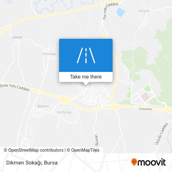 Dikmen Sokağı map