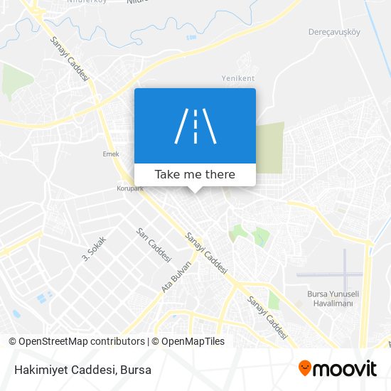 Hakimiyet Caddesi map