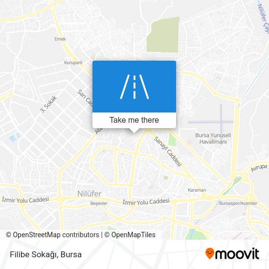 Filibe Sokağı map