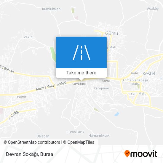 Devran Sokağı map