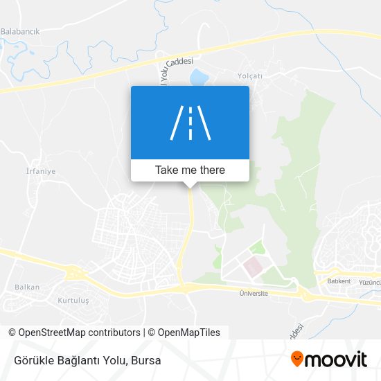 Görükle Bağlantı Yolu map