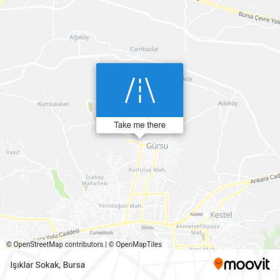 Işıklar Sokak map