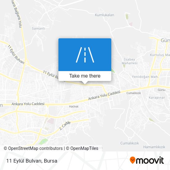 11 Eylül Bulvarı map