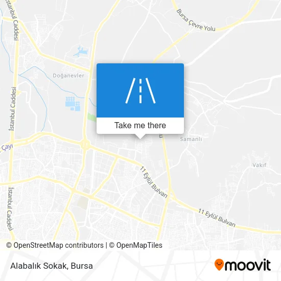 Alabalık Sokak map