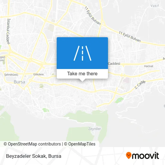 Beyzadeler Sokak map
